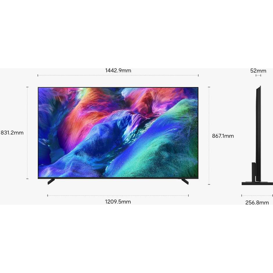 Samsung 65" Micro RGB R85H 4K Vision AI Smart TV 100Hz Nero