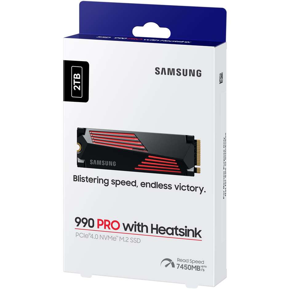 Samsung 990 PRO NVMe 2TB con Dissipatore di calore, SSD interno