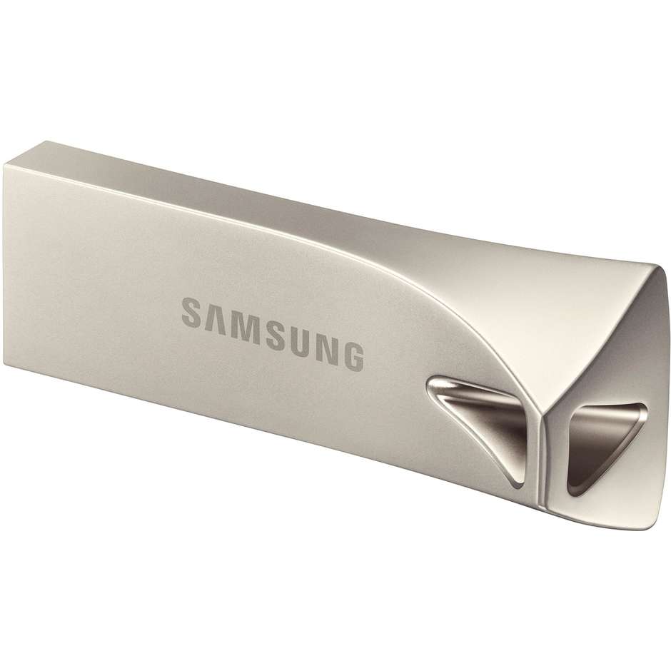 Samsung BAR Plus 128GB (MUF-128BE3/APC) Chiavetta USB 3.1 Corpo in Metallo Titanio 400 MB/s