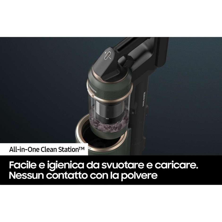 Samsung BESPOKE Jet Complete Extra VS20A95943N aspirapolvere senza fili 210 AW