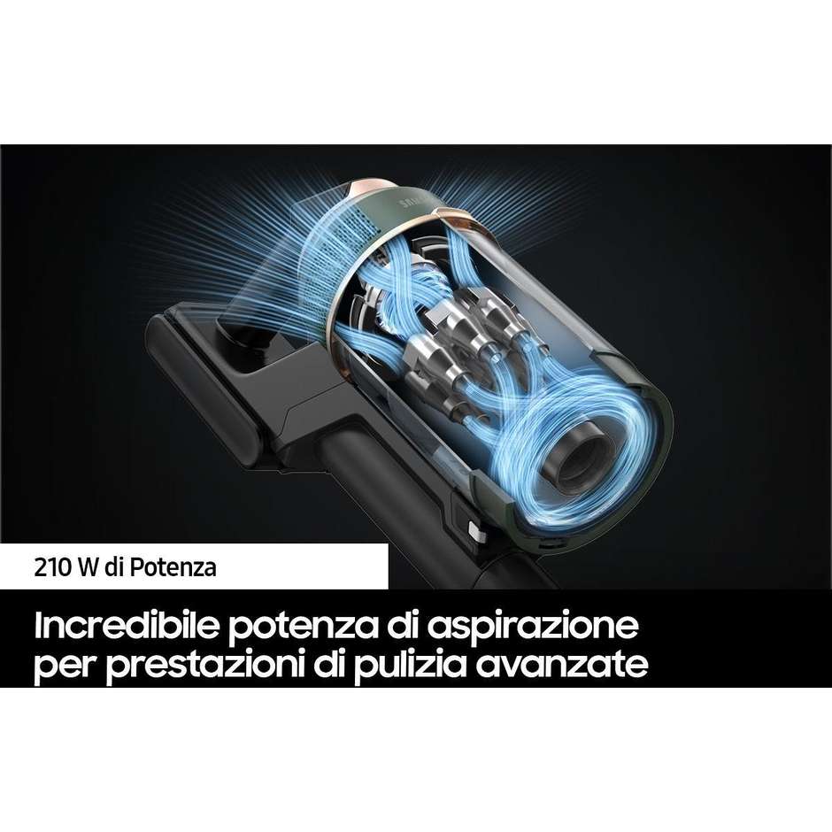 Samsung BESPOKE Jet Complete Extra VS20A95943N aspirapolvere senza fili 210 AW