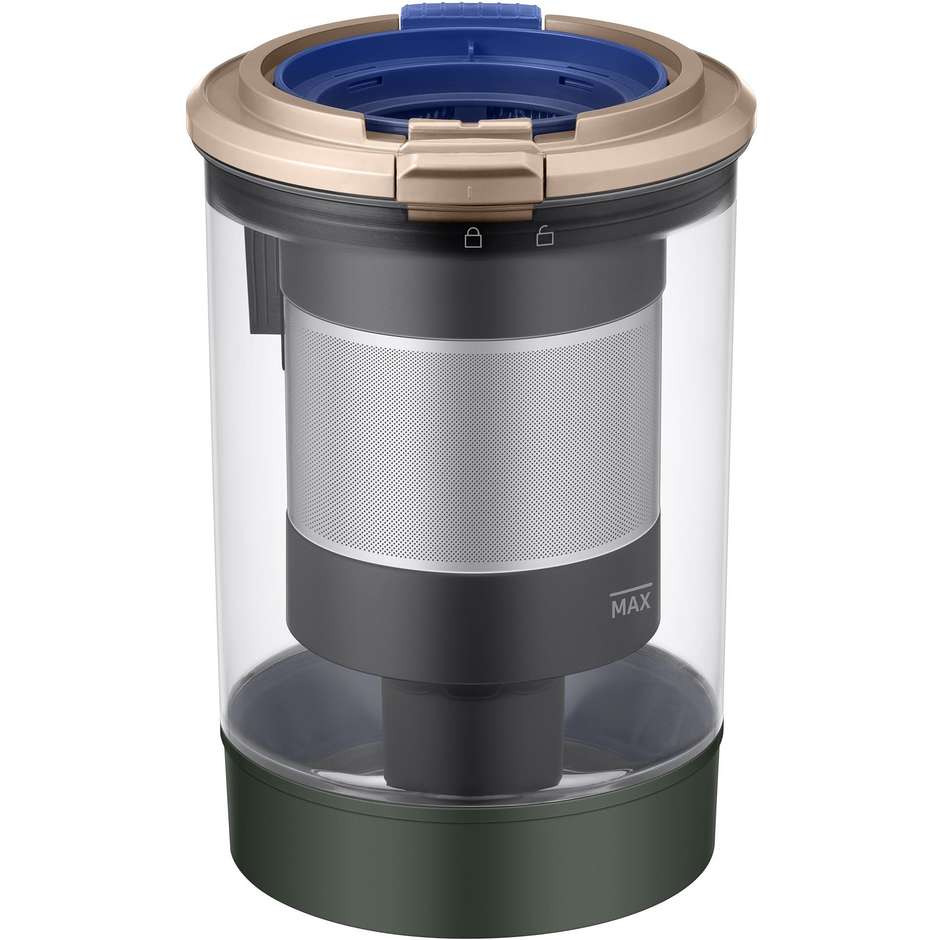 Samsung Bespoke Jet Complete VS20A95943N Scopa Senza Filo 580W 210AW Doppia Batteria 120min Verde Bosco