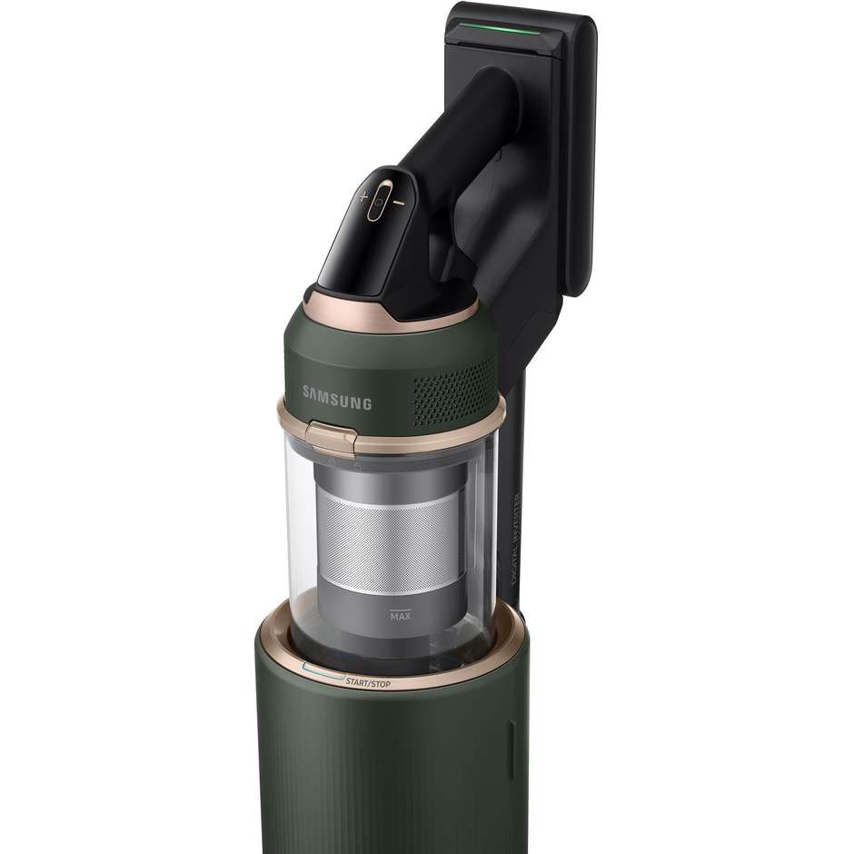 Samsung Bespoke Jet Complete VS20A95943N Scopa Senza Filo 580W 210AW Doppia Batteria 120min Verde Bosco