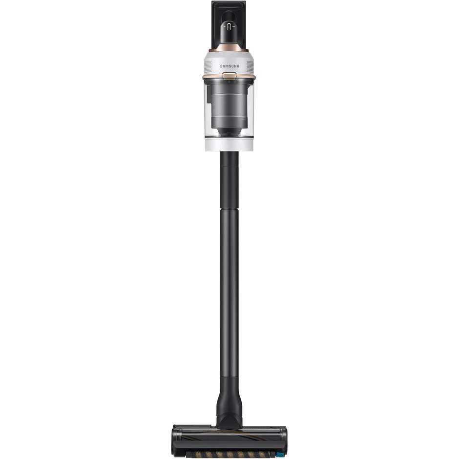 Samsung Bespoke Jet Pet VS20A95823W Aspirapolvere Senza Filo 210AW Clean Station Integrata Bianco e Nero