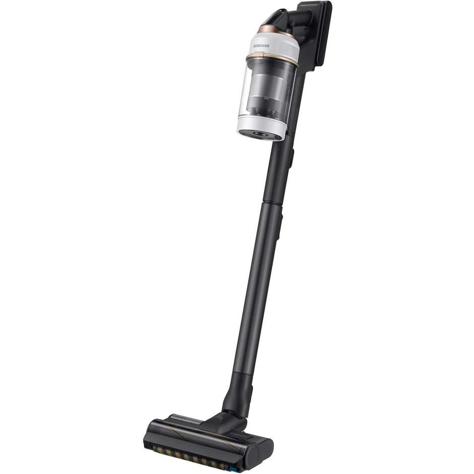 Samsung Bespoke Jet Pet VS20A95823W Aspirapolvere Senza Filo 210AW Clean Station Integrata Bianco e Nero