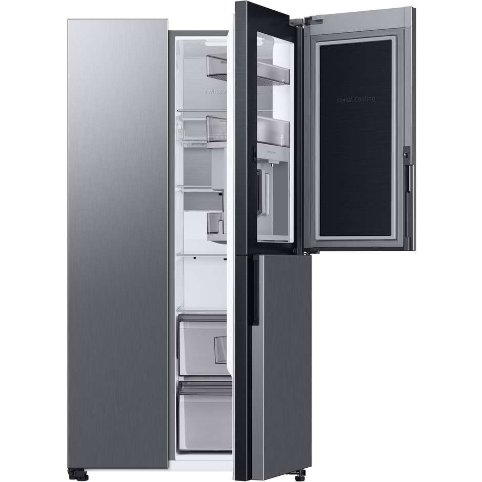 Samsung Beverage Hub RH69B8941S9 Frigorifero Side-by-Side Beverage Center Dual Ice Maker 645 L Inox