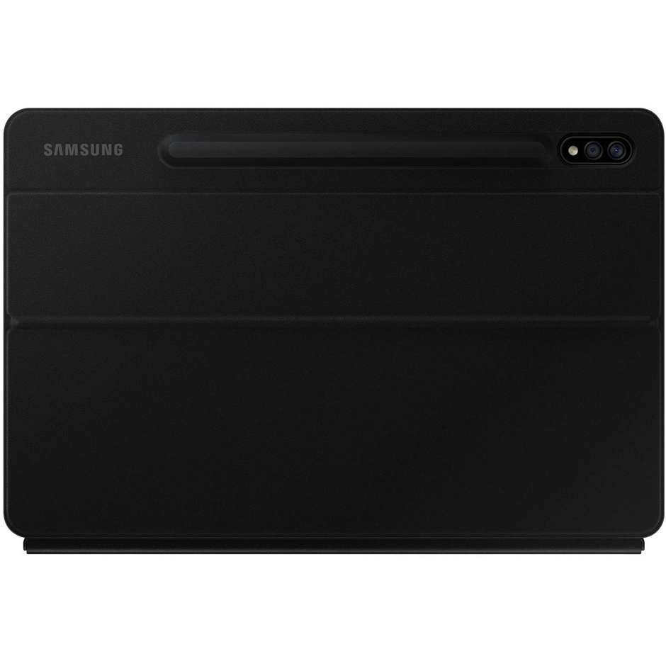 Samsung Bookcover Cover a tastiera compatibile per Samsung Galaxy Tab S7 colore nero