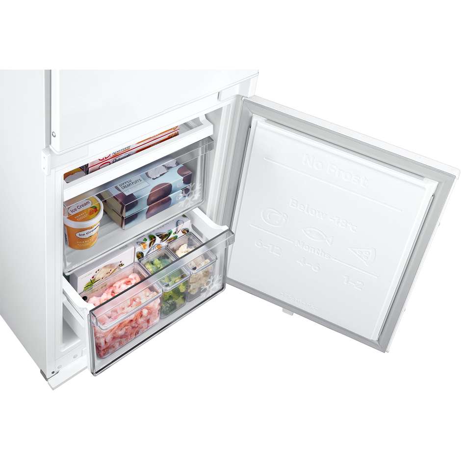 Samsung BRB30705EWW Frigorifero Combinato da Incasso 298 Lt Classe E No Frost colore bianco