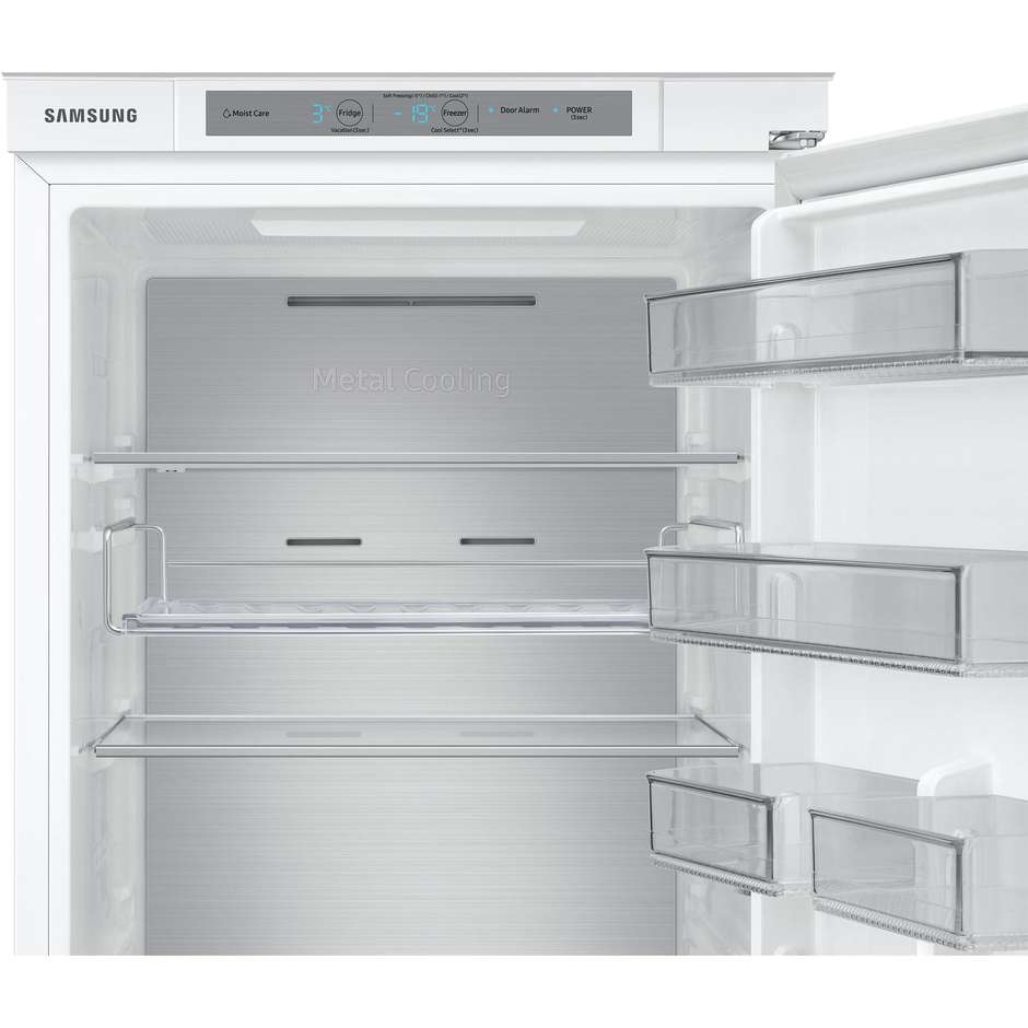 Samsung BRB30705EWW Frigorifero Combinato da Incasso 298 Lt Classe E No Frost colore bianco