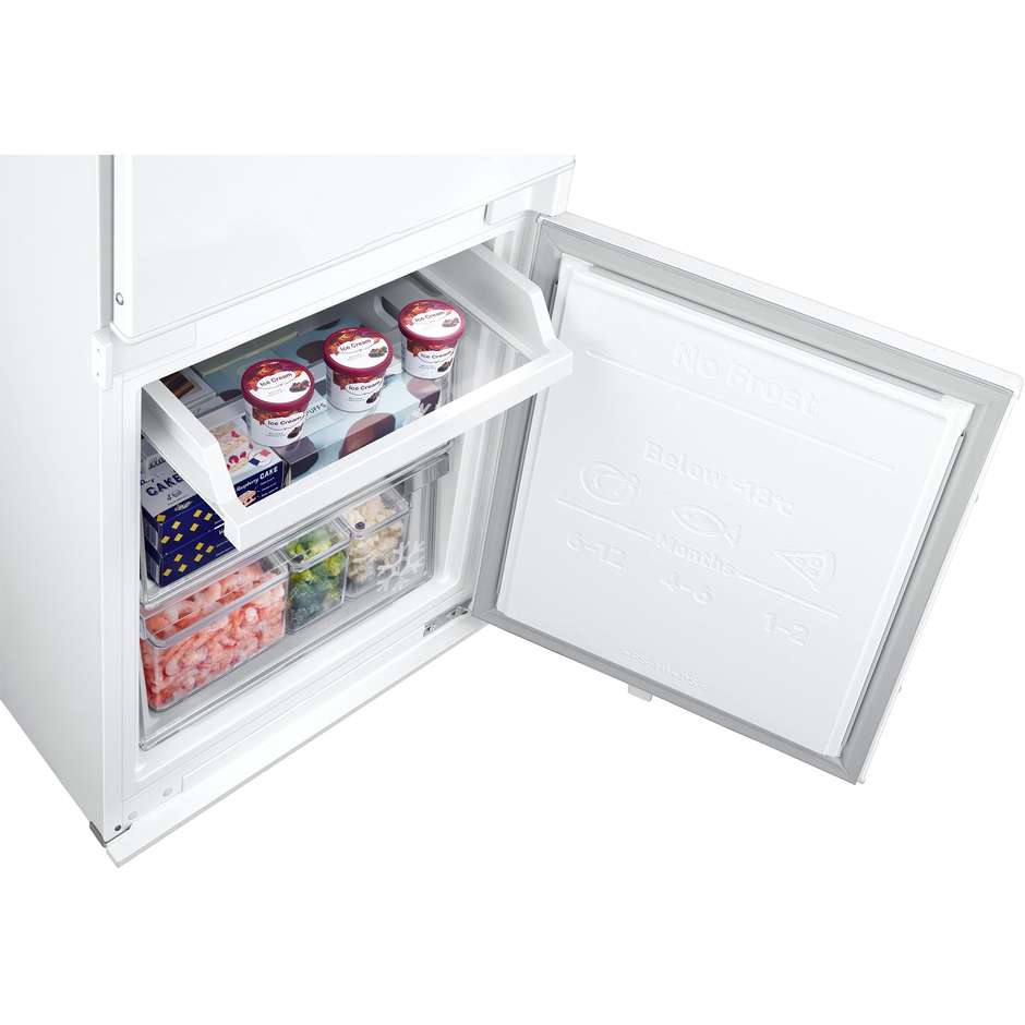 Samsung BRB30705EWW Frigorifero Combinato da Incasso 298 Lt Classe E No Frost colore bianco