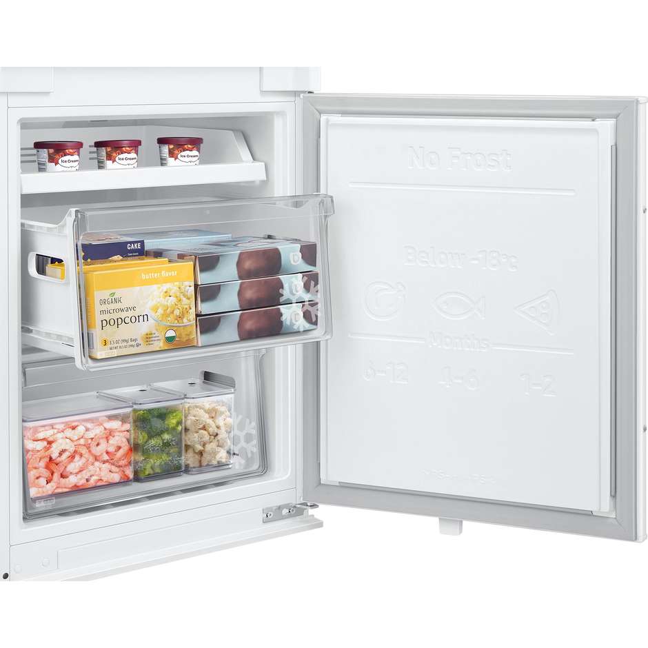 Samsung BRB30705EWW Frigorifero Combinato da Incasso 298 Lt Classe E No Frost colore bianco