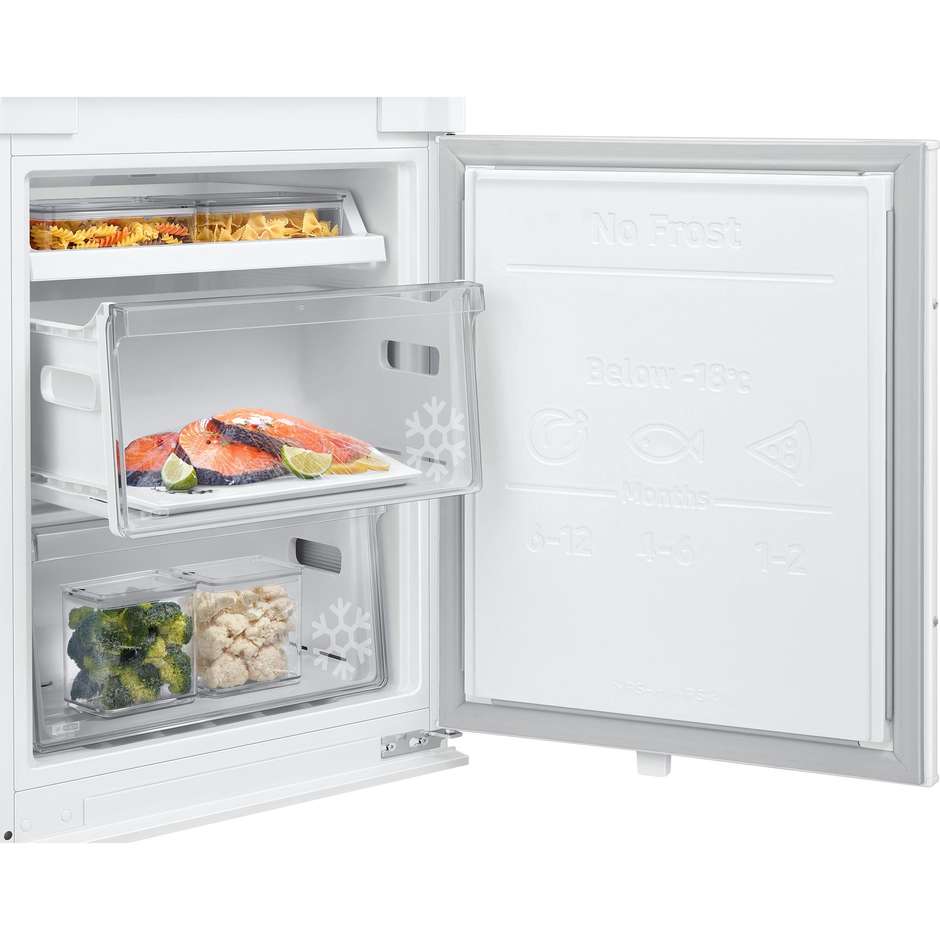 Samsung BRB30705EWW Frigorifero Combinato da Incasso 298 Lt Classe E No Frost colore bianco