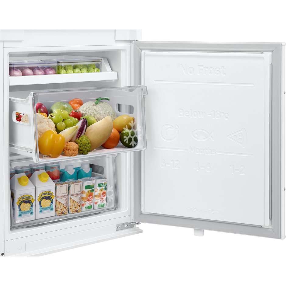 Samsung BRB30705EWW Frigorifero Combinato da Incasso 298 Lt Classe E No Frost colore bianco