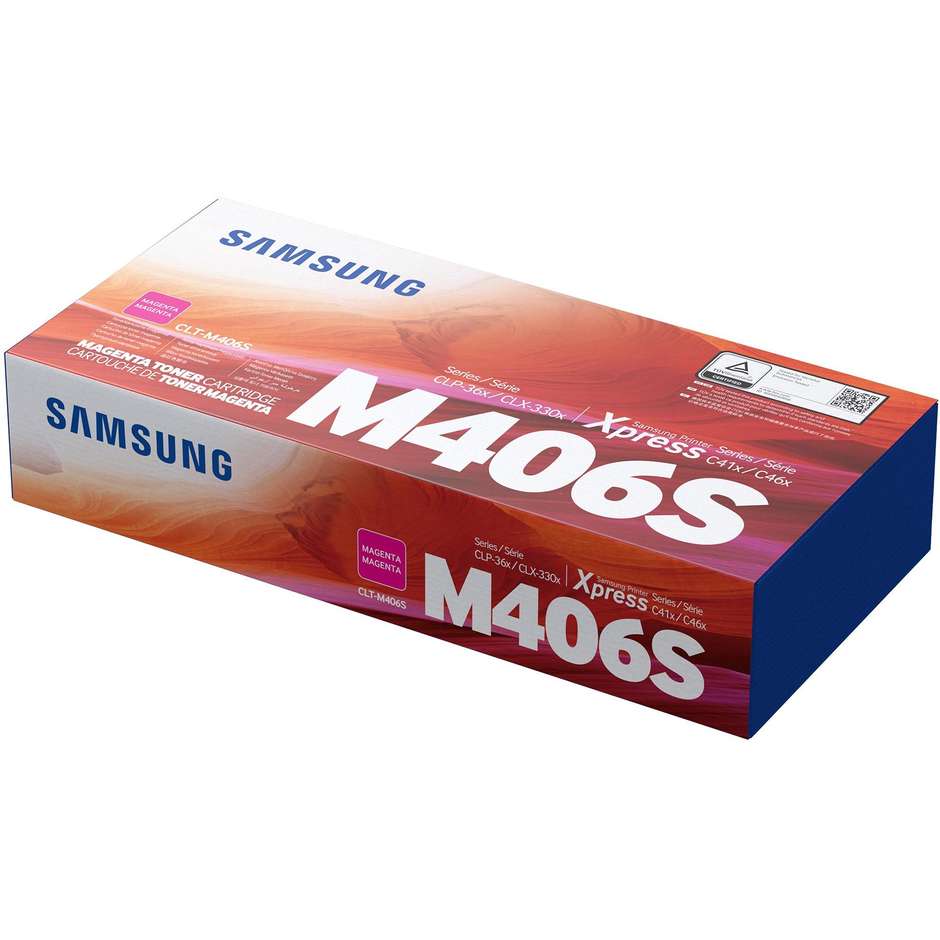 Samsung CLT-M406S (SU252A) Cartuccia Toner Originale Magenta