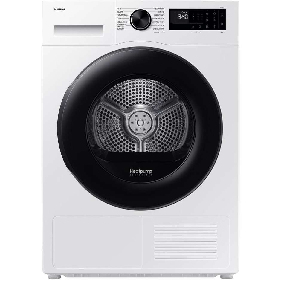 Samsung DV80DG52B0AEET Asciugatrice Crystal EcoDry 8 Kg Pompa di Calore