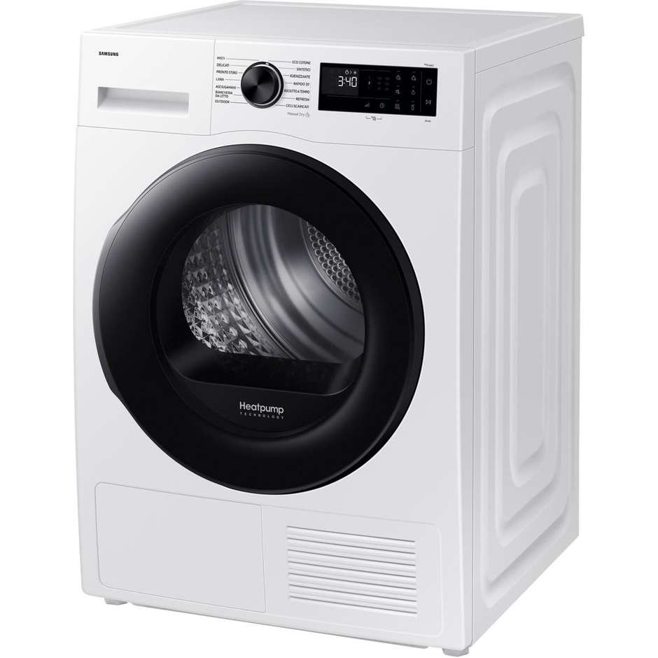 Samsung DV80DG52B0AEET Asciugatrice Crystal EcoDry 8 Kg Pompa di Calore
