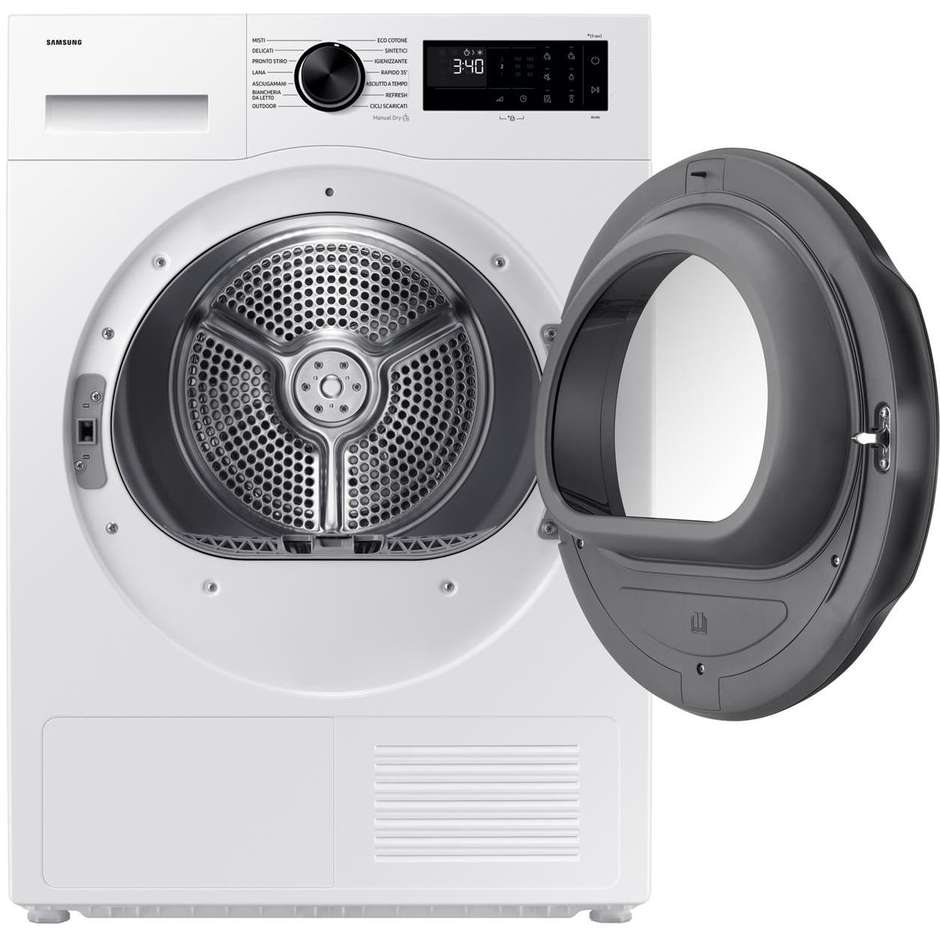 Samsung DV80DG52B0AEET Asciugatrice Crystal EcoDry 8 Kg Pompa di Calore