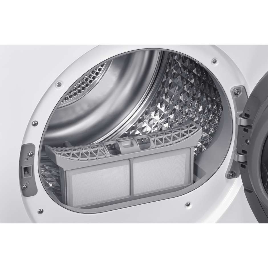 Samsung DV80DG52B0AEET Asciugatrice Crystal EcoDry 8 Kg Pompa di Calore