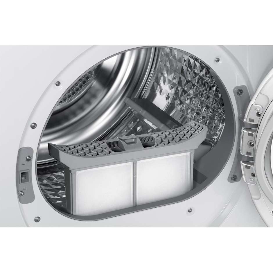 Samsung DV80M5210IW Asciugatrice a pompa di calore 8 Kg 15 programmi Classe A+++ colore Bianco