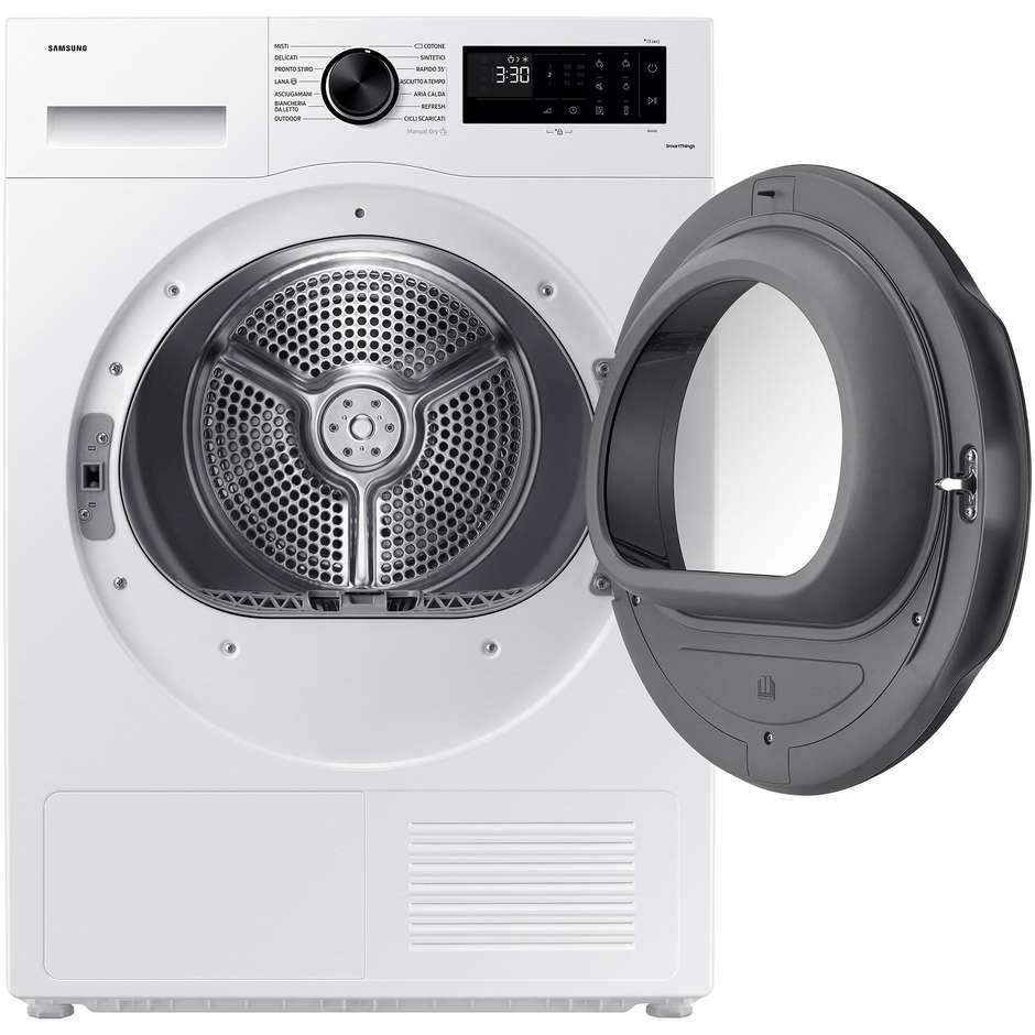 Samsung DV90CGC0A0 Asciugatrice a pompa di calore Capacita 9 Kg Classe A++ Colore Bianco