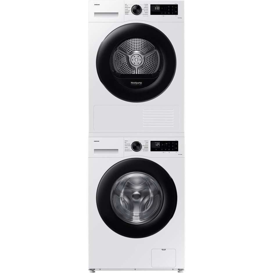 Samsung DV90CGC0A0 Asciugatrice a pompa di calore Capacita 9 Kg Classe A++ Colore Bianco