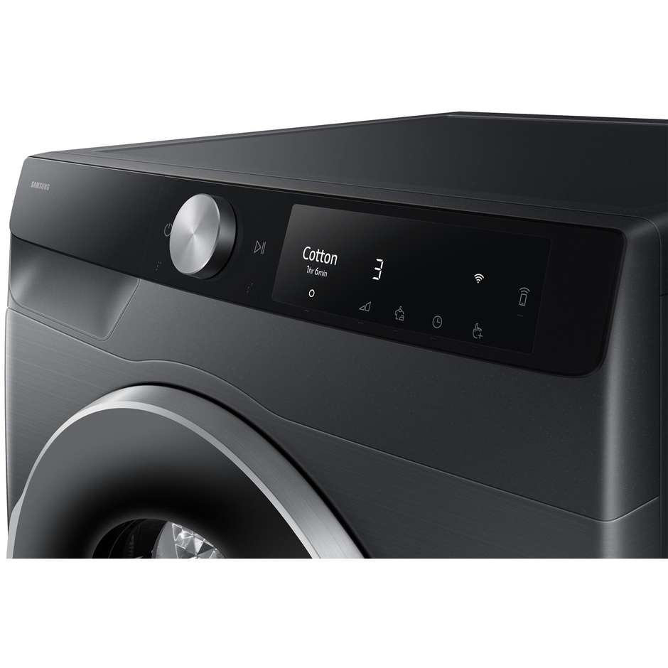 Samsung DV90T6240LB Asciugatrice a pompa di calore Libera installazione Caricamento frontale Capacita 9 kg Classe A+++ Colore Nero