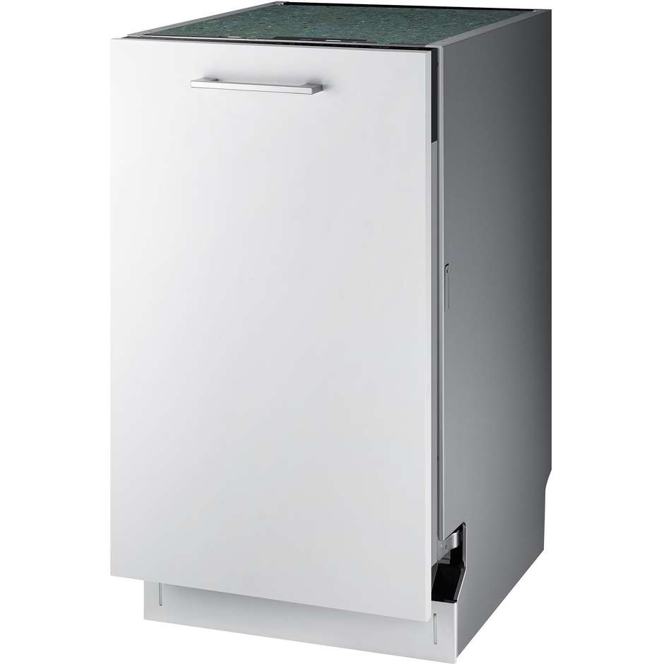 SAMSUNG DW50R4060BB Lavastoviglie da Incasso a Scomparsa Totale 45 cm Slim 9 Coperti 6 Programmi Classe E 44 dB Cestelli Modulari