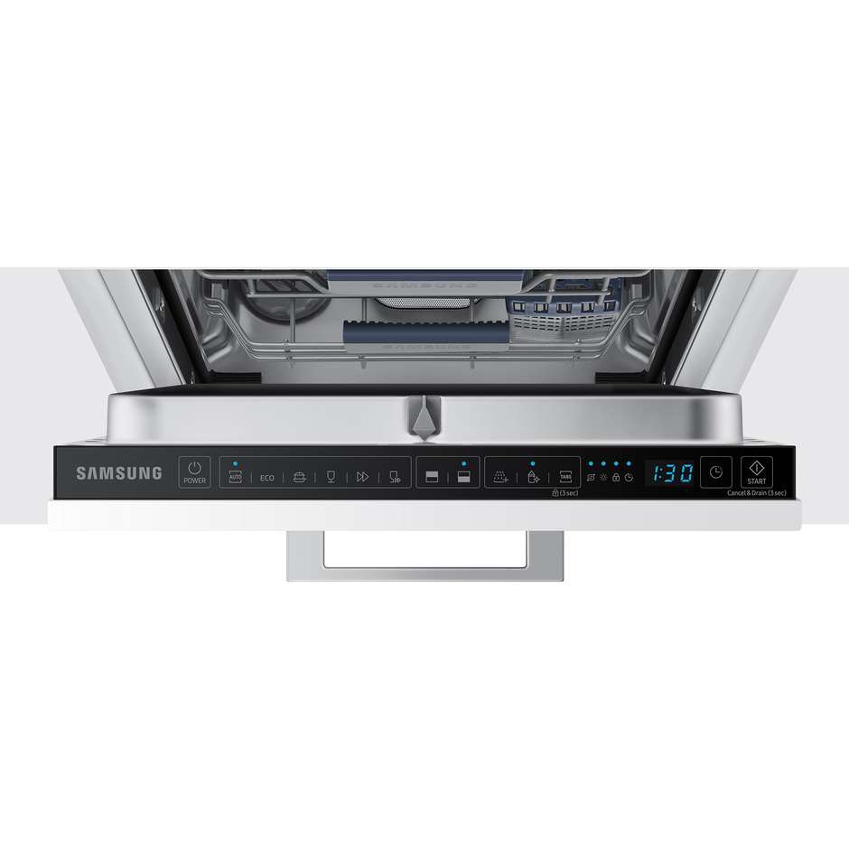 Samsung DW50R4060BB Lavastoviglie da Incasso Slim 9 Coperti 6 Programmi Classe E Colore Bianco