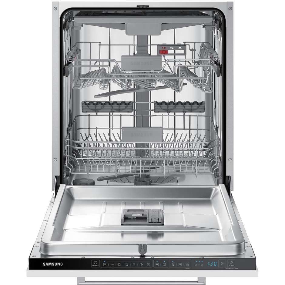 Samsung DW60CG530B00ET Lavastoviglie a Scomparsa Totale 60 cm 14 Coperti Auto Open Door Wi-Fi Classe D