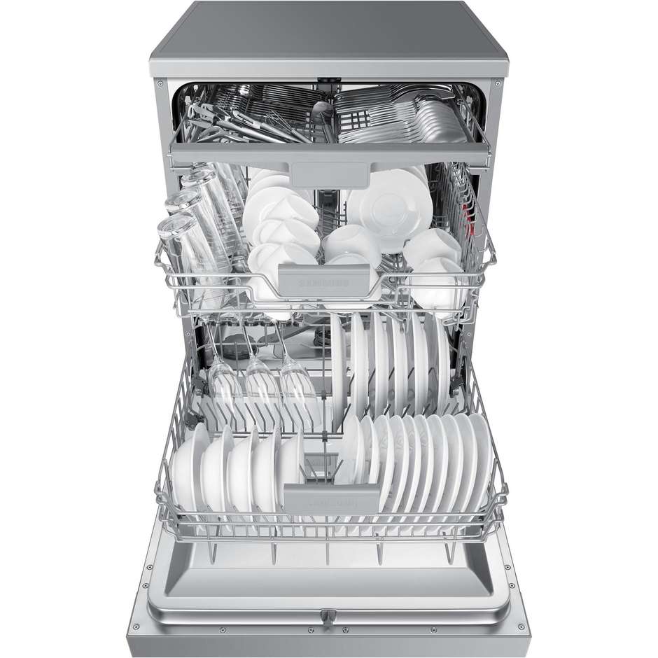 Samsung DW60CG550FSR Lavastoviglie libera installazione 14 coperti Acciaio Inox