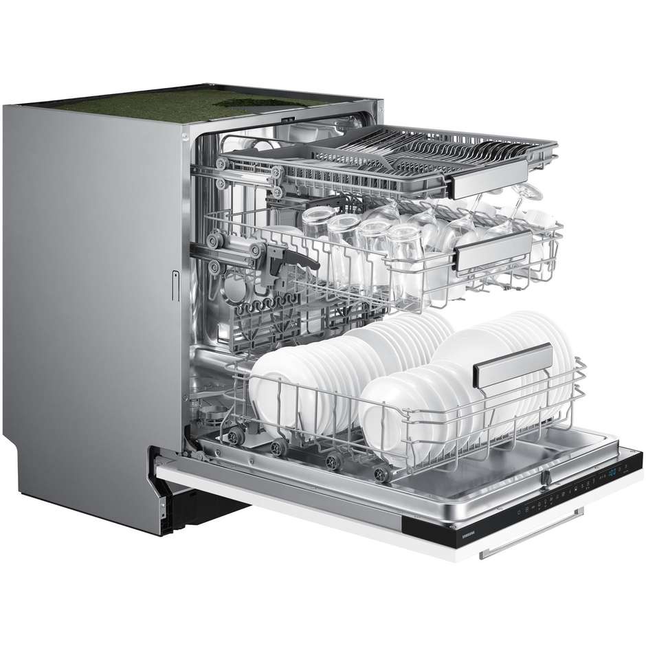 Samsung DW70H73WCB0U1 Lavastoviglie Incasso Totale 60 cm 14 Coperti