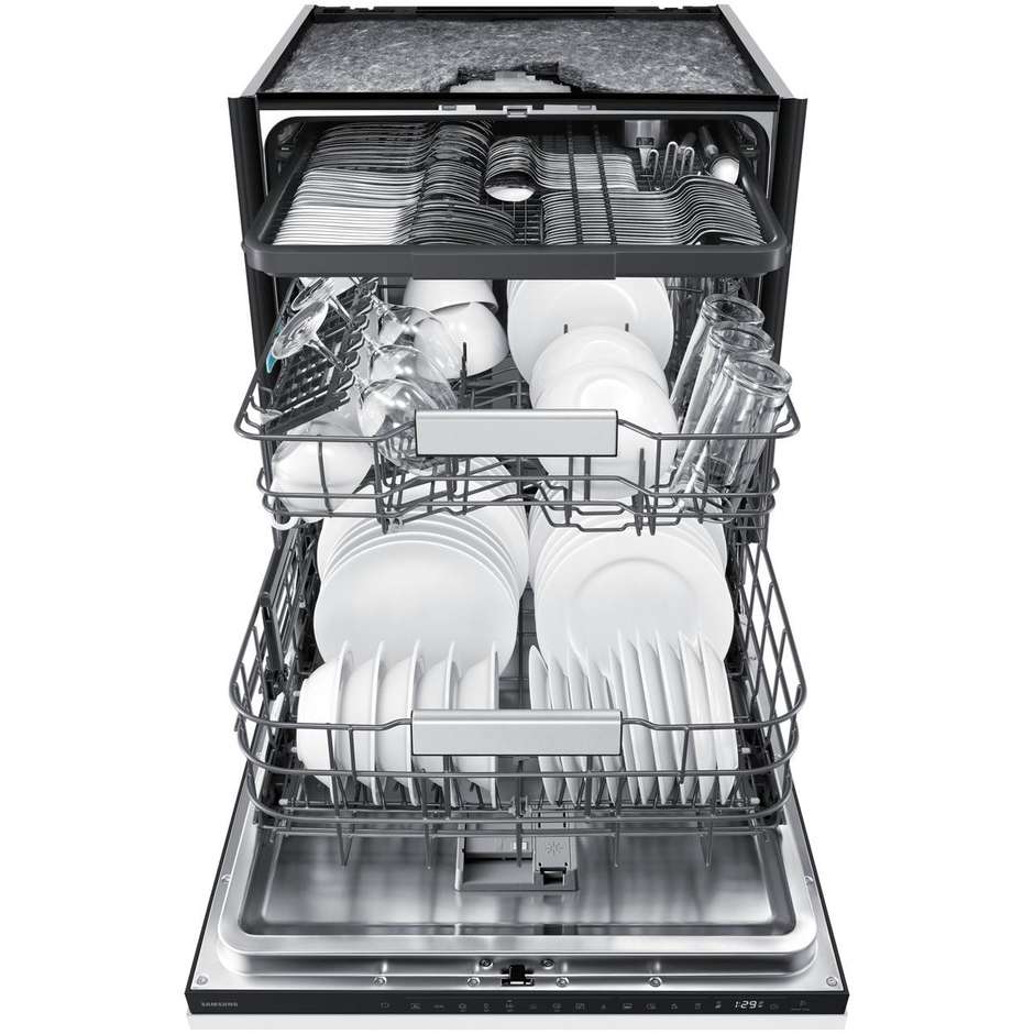 Samsung DW80H73WAB0U1 Lavastoviglie a Scomparsa Totale 14 Coperti