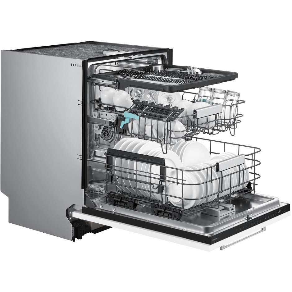 Samsung DW80H73WAB0U1 Lavastoviglie a Scomparsa Totale 14 Coperti