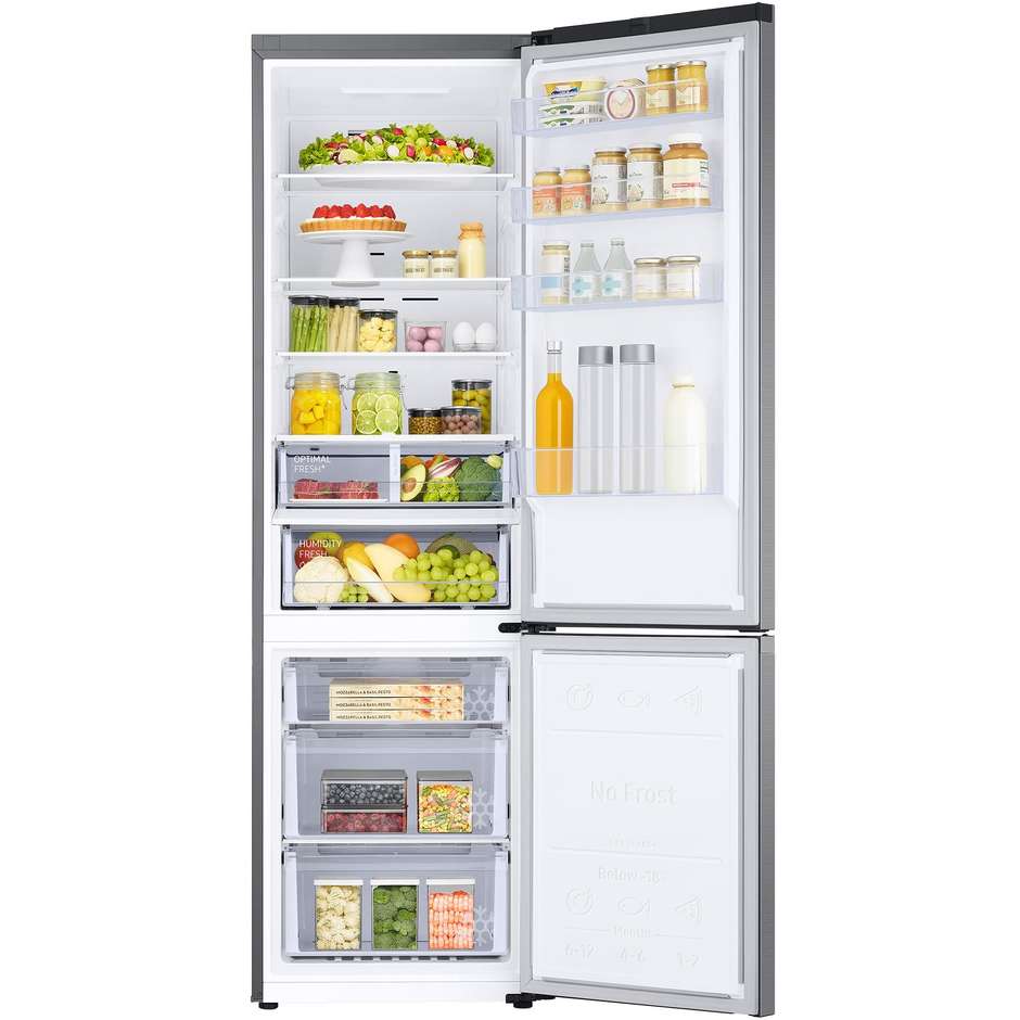 Samsung EcoFlex RB38C607AS9 Frigorifero Combinato SpaceMax 390 L Classe A Inox
