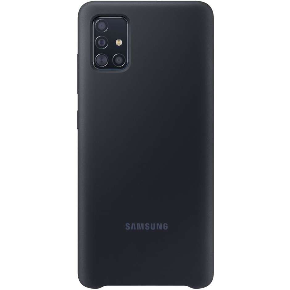 Samsung EF-PA515TBEGEU Cover in silicone colore nero per Galaxy A51