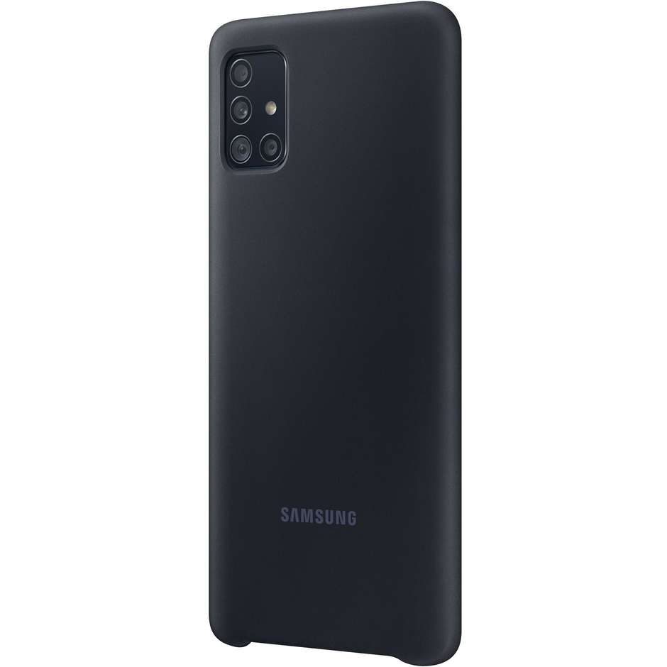 Samsung EF-PA515TBEGEU Cover in silicone colore nero per Galaxy A51