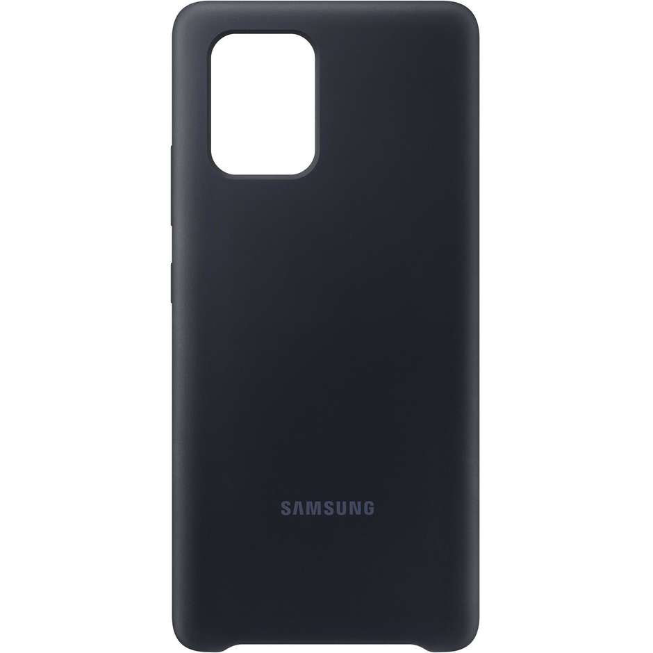 Samsung EF-PG770TBEGEU Cover in silicone colore nero per Galaxy S10 Lite