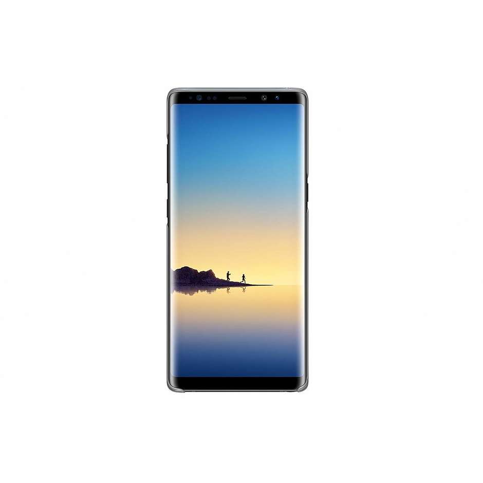 Samsung EF-QN950CBEGWW Clear cover per Galaxy Note 8 colore trasparente nero