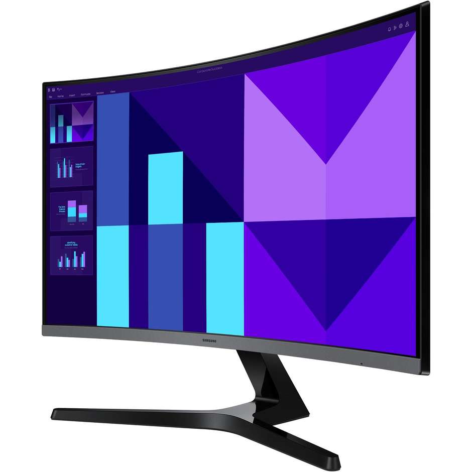 Samsung Essential Curved S3 S39GD 27" (LS27D396GAUXEN) Monitor Curvo Full HD 100Hz 4ms 1800R Nero