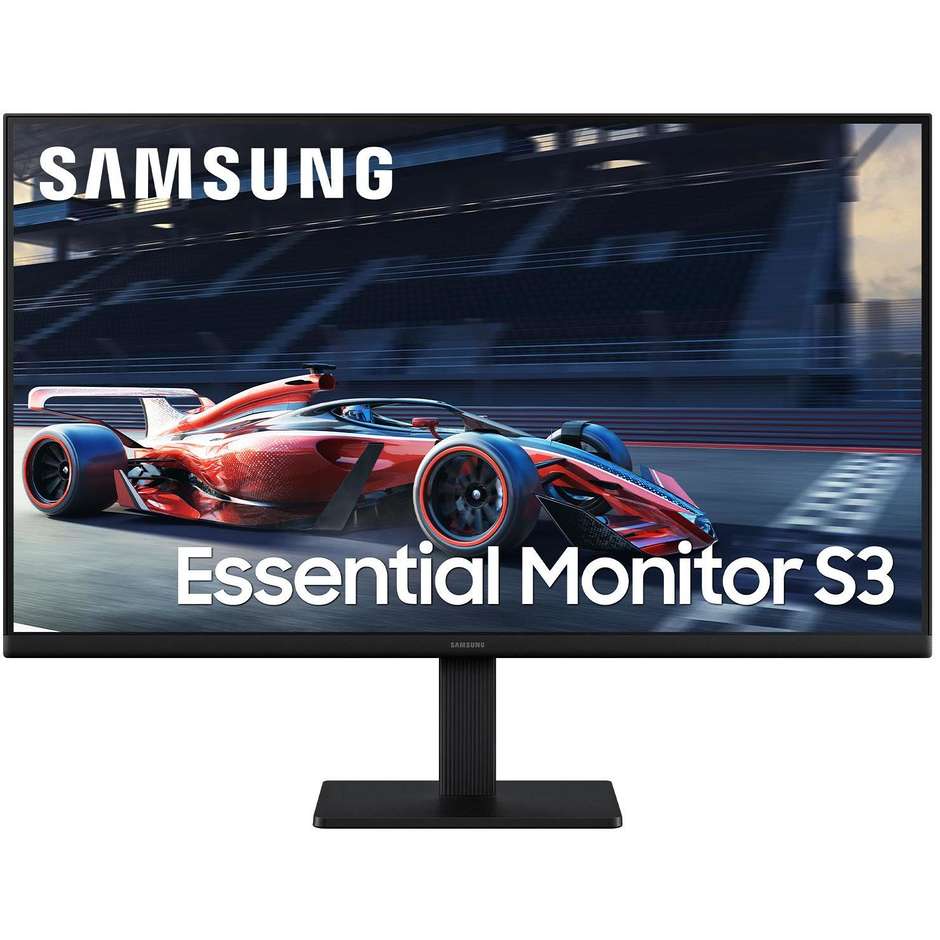 Samsung Essential Monitor S3 S30GD 27" (LS27D300GAUXEN) Full HD 100Hz 5ms IPS FreeSync Nero