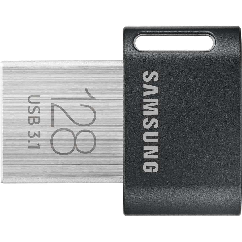 Samsung FIT Plus 128 GB Chiavetta USB 3.1 Gen 1 Ultra Slim Plug-and-Stay fino a 400 MB/s (MUF-128AB)