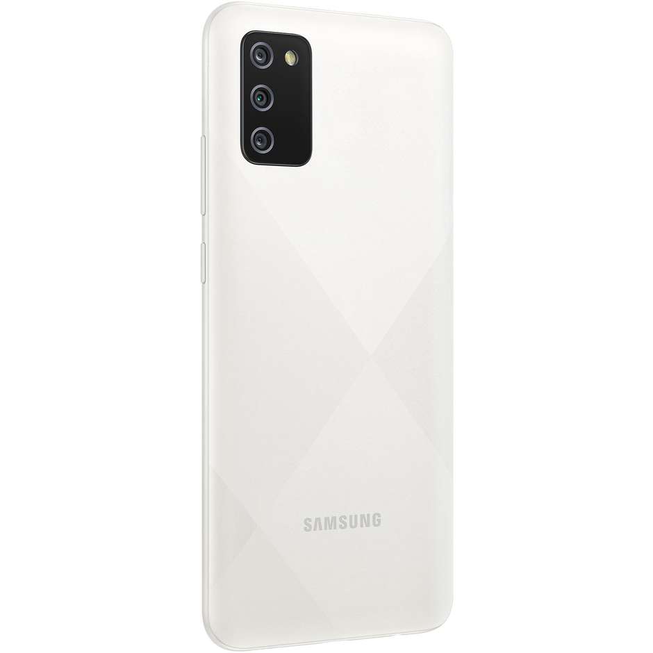 Samsung Galaxy A02s Smartphone 6.5" Ram 3 Gb Memoria 32 Gb Android colore bianco