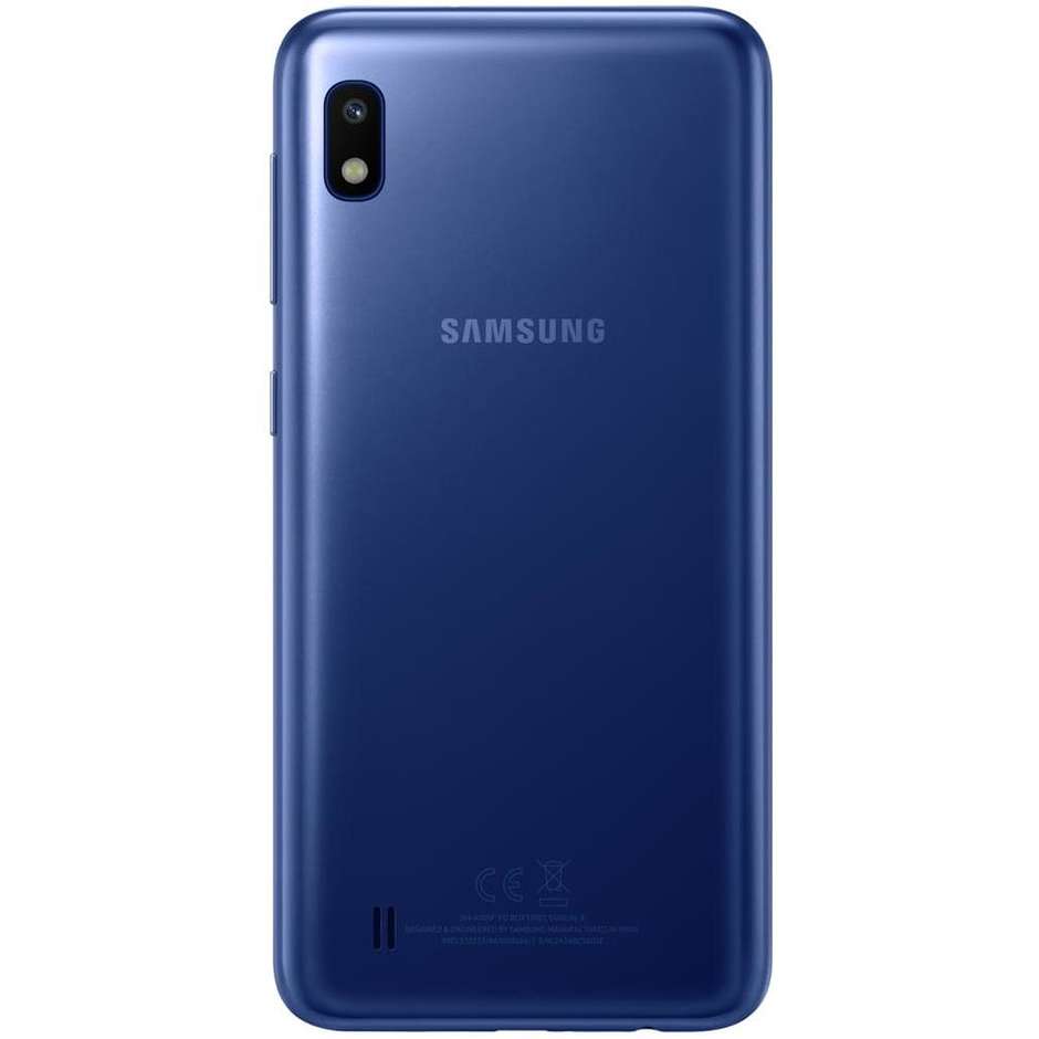 Samsung Galaxy A10 Smartphone 6,2" Ram 2 Gb memoria 32 GB Android 9 colore Blu