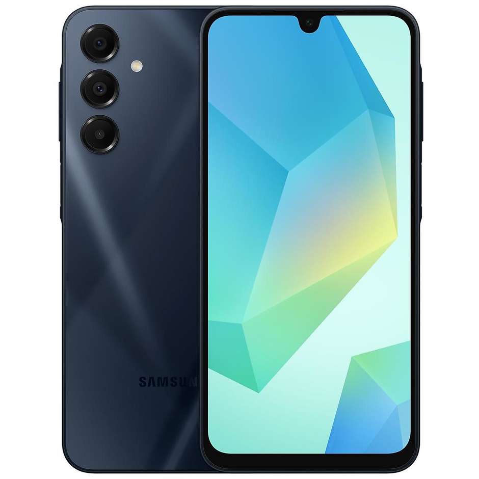 Samsung Galaxy A16 Smartphone 5G 6.7" Ram 4 GB Memoria 128 GB Colore Nero, Blu