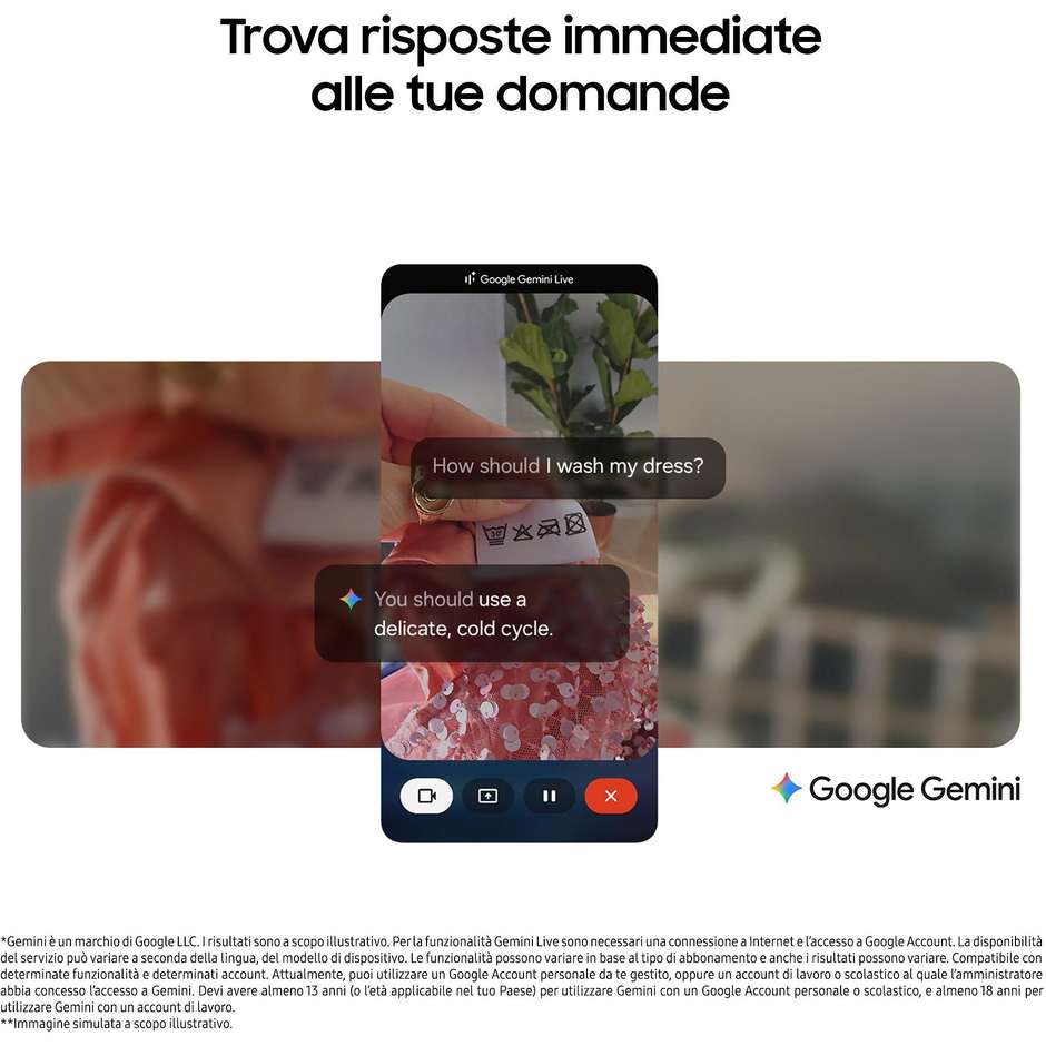 Samsung Galaxy A17 Smartphone 5G 6.7" Ram 8 GB Memoria 256 GB Colore Gray