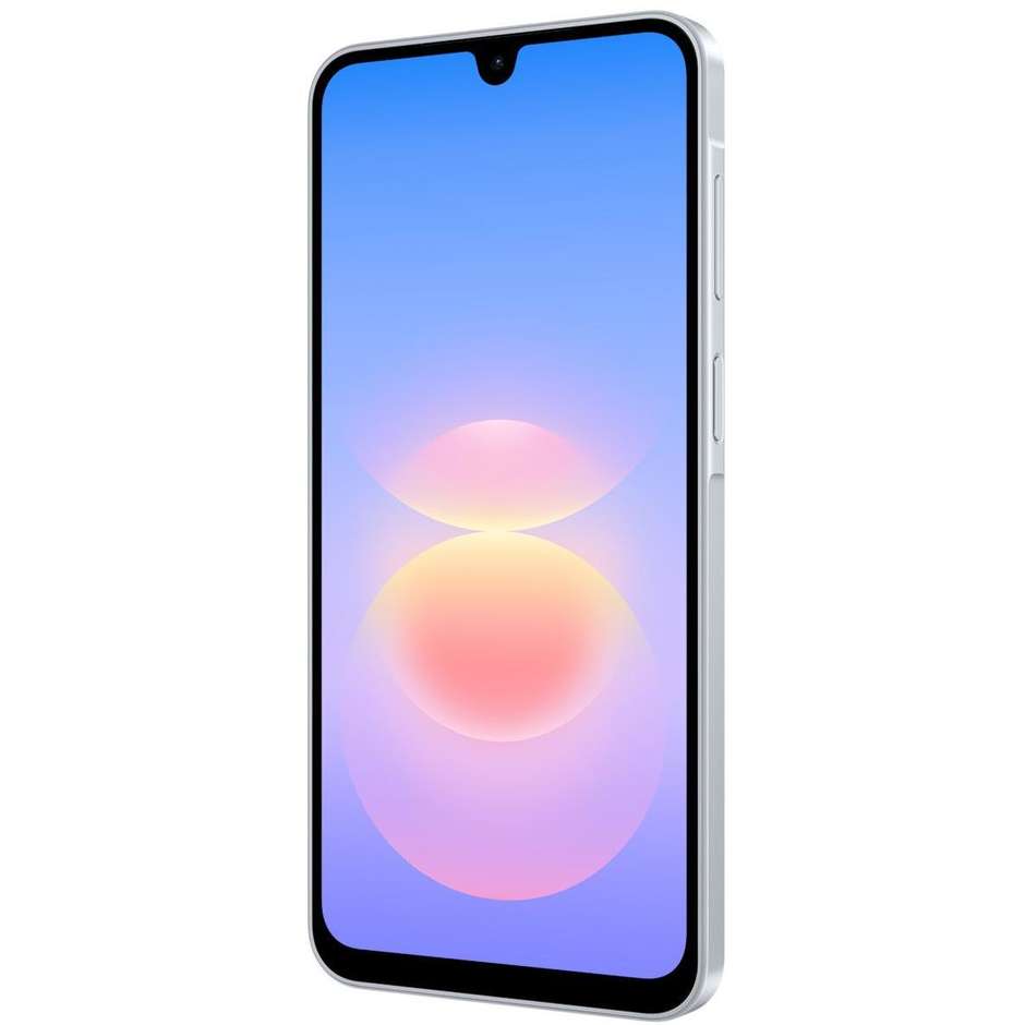 Samsung Galaxy A18 4G 4 GB/128 GB argento, Super AMOLED 6,7″ e fotocamera 50 MP