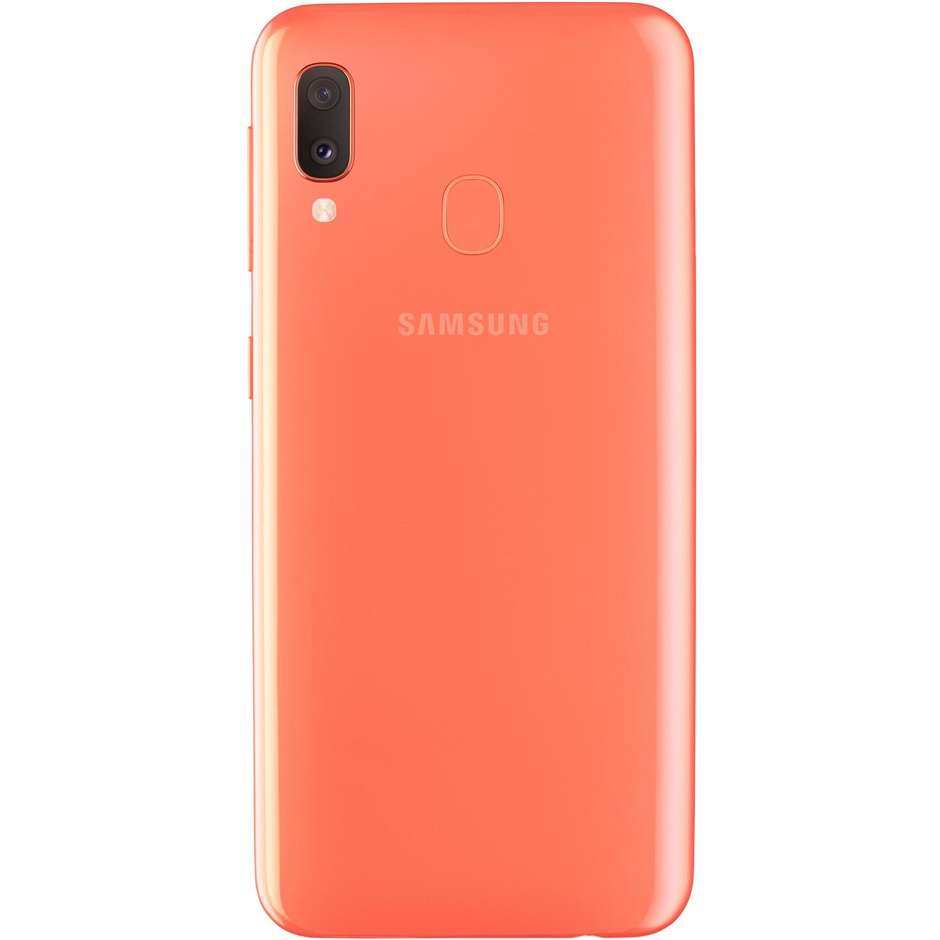 Samsung Galaxy A20e Smartphone 5,8" memoria 32 GB Doppia Fotocamera Android colore Corallo