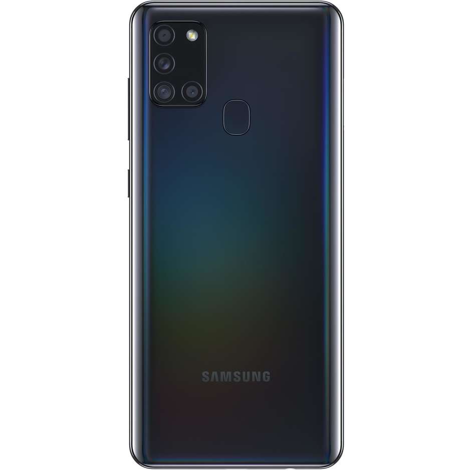 Samsung Galaxy A21s Smartphone 6.5" HD+ Ram 3 GB Memoria 128 GB Android colore nero