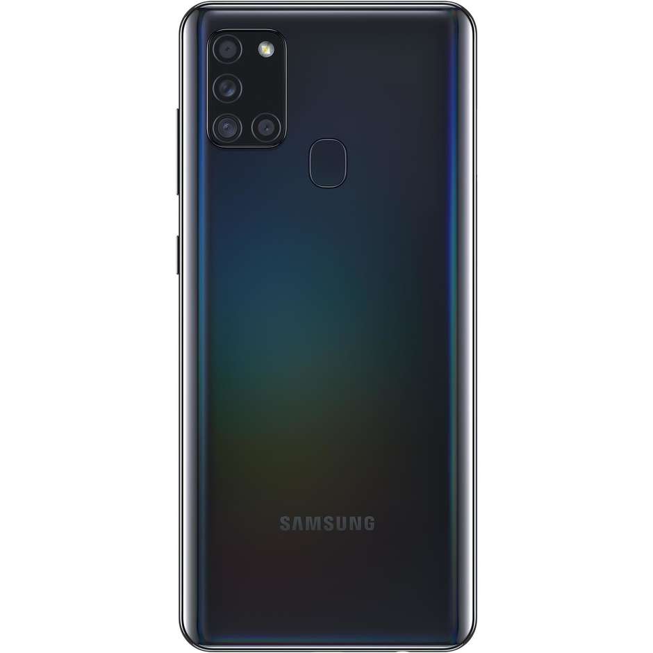 Samsung Galaxy A21s Smartphone 6.5" HD+ Ram 3 GB Memoria 32 GB Android 10.0 colore nero