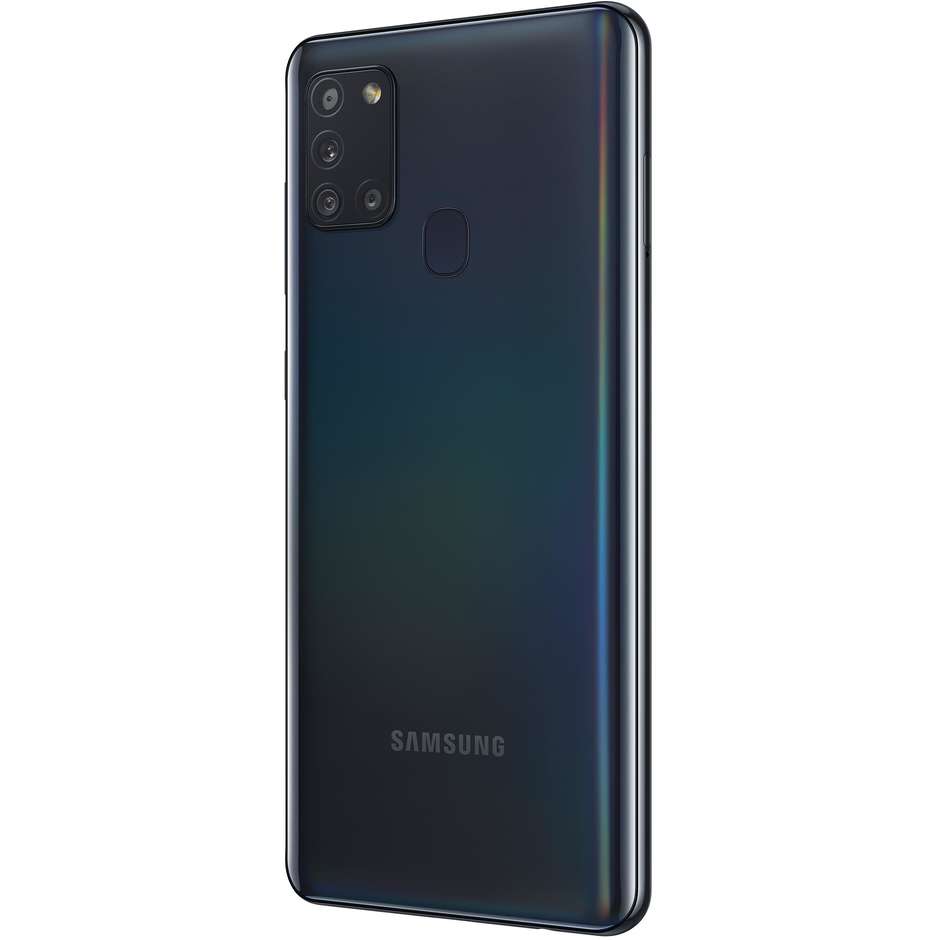 Samsung Galaxy A21s Smartphone 6.5" HD+ Ram 3 GB Memoria 32 GB Android colore nero